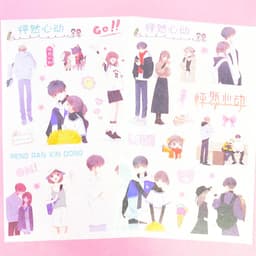 Ảnh dán sticker in hình TOKYO REVENGERS - Kịch Trường Của Takemichi anime chibi trang trí xinh xắn 3