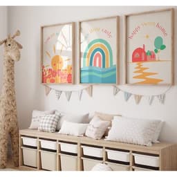 Tranh canvas treo tường trang trí phòng trẻ em NEW145 7