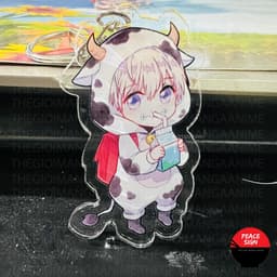 Mua 1 tặng 1 ( Mica trong acrylic ) Móc khóa nhân vật Toge Inumaki CHÚ THUẬT HỒI CHIẾN JUJUTSU KAISEN chibi anime 4