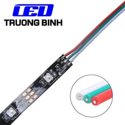 DÂY ĐIỆN 3 LÕI MẠ THIẾC 3PIN CHỐNG OXY HÓA AWG22 AWG20 AWG18 CHO LED FULL MÀU ARGB WS2812B WS2811 3