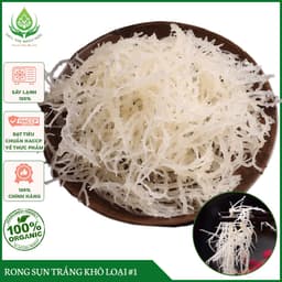 ✅[HÀNG LOẠI 1] Rong Sụn Trắng 1Kg Loại Ngon Làm Gỏi Nấu Chè Rất Tốt Cho Sức Khoẻ 1