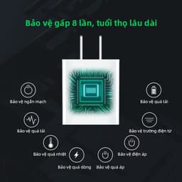 Củ sạc nhanh JYoohome USB 5W 5V/1A dành cho cho đèn học, đèn ngủ, đén dán tường 2