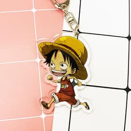 (Mua 1 tặng 1) Móc khóa One Piece Đảo Hải Tặc Luffy mũ rơm quà tặng độc đáo dễ thương hình anime chibi 6