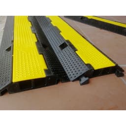 Rãnh bảo vệ dây điện 1m 2 rãnh 2 Channels nẹp luồn dây cáp điện dùng cho sân khấu, sự kiện 3