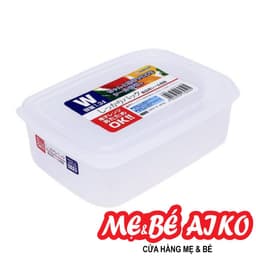 Hộp đựng thực phẩm 1.3L nắp dẻo Nakaya chịu được Nhiệt 1