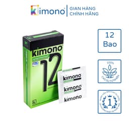Bao Cao Su Kimono Xanh Lá, Thiết Kế Siêu Mỏng, Nhiều Gel, Kéo Dài Thời Gian Quan Hệ 2