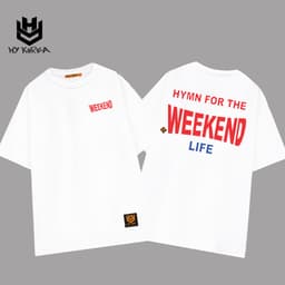 Áo thun tay lỡ nữ HY KOREA Weekend DC281 freesize phông form rộng dáng Unisex - mặc cặp, nhóm, lớp. 2