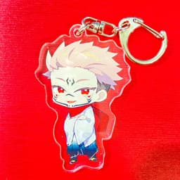(Mua 1 tặng 1) Móc khóa JUJUTSU KAISEN CHÚ THUẬT HỒI CHIẾN ver YUTKATA anime chibi Mica trong acrylic 2