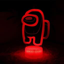 Đèn ngủ game AMONG US để bàn đèn phát sáng nhiều màu trang trí trưng bày đẹp 1