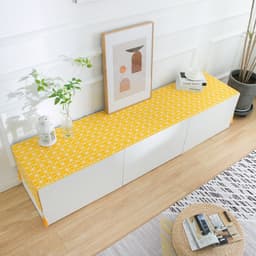 Tấm trải kệ tivi CHỮ NHẬT, kệ đàn piano phong cách Bắc Âu 2