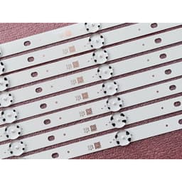 THANH ĐÈN LED TIVI PANASONIC 49DS630 49DS500 49ES500 49EXW504 49ESW404 HÀNG MỚI 100%, BỘ 8 THANH, MỖI THANH 5 BÓNG 3V 4