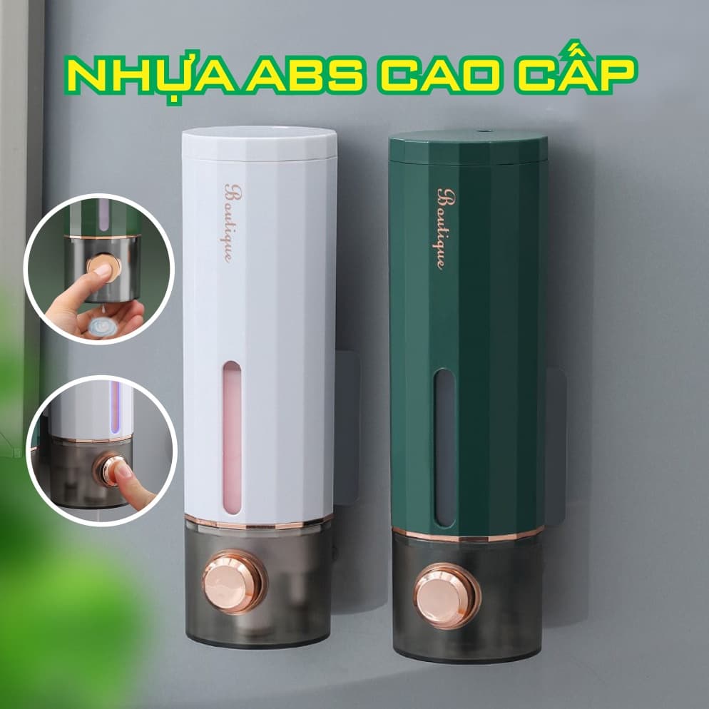 ## Hộp đựng sữa tắm dầu gội nước rửa tay. chất liệu ABS gắn treo tường tiện lợi tặng kèm miếng dán ##