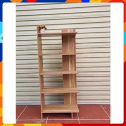 Kệ sách gỗ 5 tầng kệ góc tường đa năng gỗ MDF trang trí phòng khách ngủ, Đồ gỗ Mỹ Sinh gia đinh 4