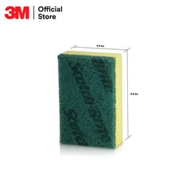 Cước Cọ Rửa Siêu Sạch Có Mút Chữ Nhật Scotch-Brite 3M (71x95mm) – 3X Sạch Hơn, Bền Hơn 8