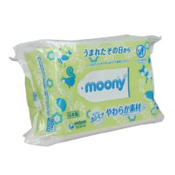 Thùng 32 Gói Khăn Ướt Moony Mềm Mại 76 tờ/gói Cho Bé Từ Sơ Sinh - Giao Mẫu Ngẫu Nhiên 3