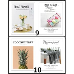 [MẪU MỚI] Poster 2 MẶT thời trang chụp look book phụ kiện chụp ảnh 6
