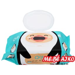 [Combo 3 gói] Khăn Ướt Khăn Mùi Cao Cấp Agi 100 tờ/bịch Hình Chim Cánh Cụt 6
