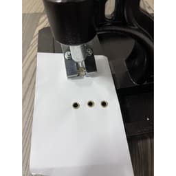 Máy dập khoen bạt bán tự động Size 5mm Tốc độ đóng nhanh Không cần dùng long đền 6
