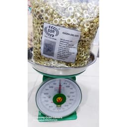 Khoen ore mắt cáo đóng bạt Chuyên dùng cho máy đóng khoen bán tự động Khuy bằng sắt xi Bịch 1kg Bán sỉ 7