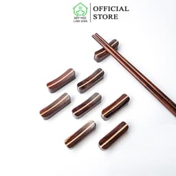 Gác Đũa Gỗ Trắc Tự Nhiên Kiểu Dáng Hiện Đại HAHANCO [CTL741] Bộ 10 Chiếc 1