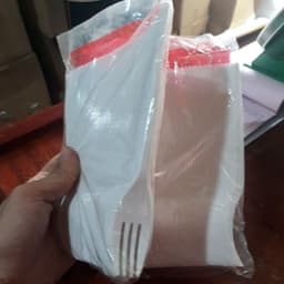 (COMBO 5 BỊCH =250 CÁI) Nĩa nhựa dùng 1 lần 1