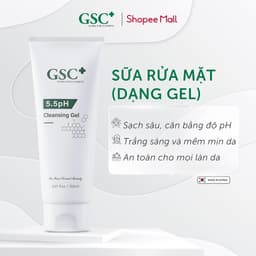 Sữa rửa mặt GSC 5.5PH Cleansing Gel làm sạch sâu, cân bằng da, giúp giảm mụn cho da dầu mụn 5