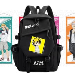 Balo vải khoá chéo Tokyo Revengers cặp sách Đi Học in hình nhân vật anime Shigeyo no Michi Peripheral 5