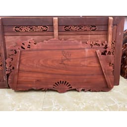Tranh quạt phu thê viên mãn sơn pu cao cấp 7