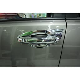 Ốp Tay Nắm, Hõm Cửa Xe Toyota Innova 2017-2021 Mạ Crom cao cấp 2
