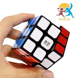 Rubik 3x3 Alokidstb, Rubic Khối Lập Phương Xoay Nhanh Mượt Trơn, Lõi Cứng Cáp, Bền, Đồ Chơi Trí Tuệ Cho Bé 6