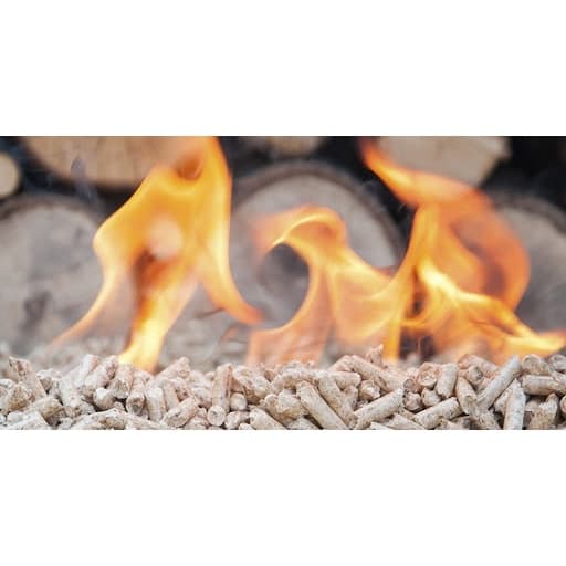 Viên nén mùn cưa (gỗ nén) 8mm Bịch 1kg Wood Pellet mặt hàng xuất khẩu hot nhất Chất đốt thân thiện môi trường