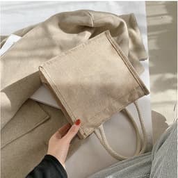 Túi cói túi tote mini đi biển nữ đẹp đi chơi thời trang dễ thương cute phong cách vintage GIA DỤNG VĨNH NGÂN 7