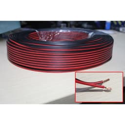 DÂY ĐIỆN CHO ĐÈN LED 2 LÕI ĐỎ ĐEN ĐỒNG NGUYÊN CHẤT CHỐNG OXY HÓA 2