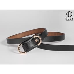 [Tặng hộp 20.10] Thắt lưng nữ ELLY ED57 khóa luồn dây da thật cao cấp dây nịt nữ thời trang chính hãng 7