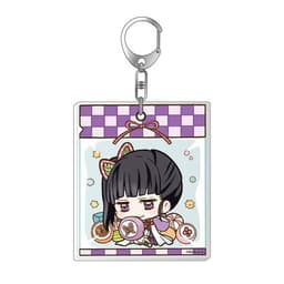 (mua 1 tặng 1) Móc khóa Kimetsu no Yaiba Thanh gươm diệt quỷ ver gắp thú in hình anime chibi 9
