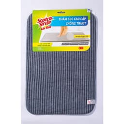 Thảm chống trượt cao cấp Scotch Brite 3M 40x60cm đa năng, lấy bụi hiệu quả, thấm hút nước tốt, nhanh khô 4