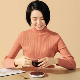 Đế hâm nóng đồ uống XM -Đế giữ nhiệt - Làm nóng 55 độ-Thích hợp mọi loại cốc 5