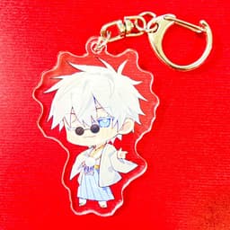 (Mua 1 tặng 1) Móc khóa JUJUTSU KAISEN CHÚ THUẬT HỒI CHIẾN ver YUTKATA anime chibi Mica trong acrylic 3