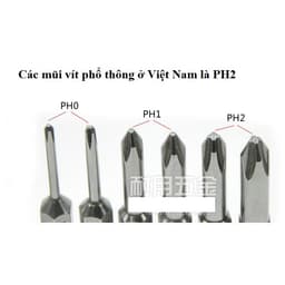 SV Bán lẻ mũi tô vít 4 cạnh chuôi lục giác 100mm 9