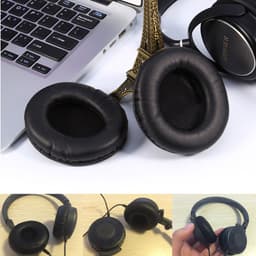 [1 Cặp] Đệm Da Mút Bọc Tai Nghe Tròn 80mm 8cm Headphones Chụp tai 80 mm 8 cm Dày 2cm 9