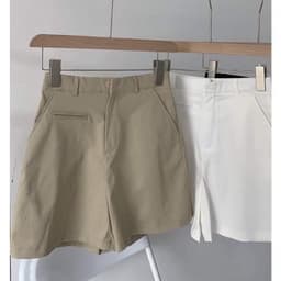 Quần Short Kaki Lưng Cao túi cơi cho Nữ m508 4