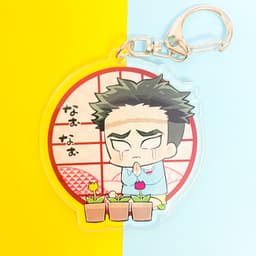 (mua 1 tặng 1) ( Mica ) Móc khóa KIMETSU NO YAIBA THANH GƯƠM DIỆT QUỶ VER CỬA SỔ quà tặng dễ thương 7