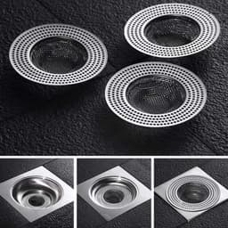 Bịt nắp lọc rác inox nhà tắm JYoohome Giỏ lưới bịt nắp cống chặn rác thoát nước nhanh chống gỉ 4
