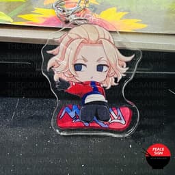 (mua 1 tặng 1) ( mica ) Móc khóa TOKYO REVENGERS ver TRƯỢT TUYẾT Kịch Trường Của Takemichi anime chibi xinh xắn 4