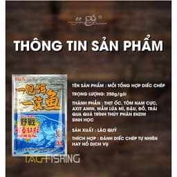 Lão quỷ tổng hợp diếc chép 250g 6