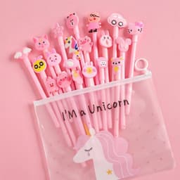 Combo 20 Bút Bi Nước Hoạt Hình Hot, Ngòi 0,5mm, Nhiều Mẫu Độc Đáo 7
