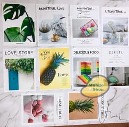 [MẪU MỚI] Poster 2 MẶT thời trang chụp look book phụ kiện chụp ảnh 9