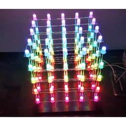 10 HẠT LED MŨ RƠM FULL MÀU  ARGB F5 F8 IC TÍCH HỢP BÊN TRONG HẠT LED 4