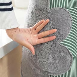 Tạp Dề Phong Cách Hàn Quốc Có Khăn Lau Tay Bên Hông, Tạp Dề Chống Thấm Nước Có Túi 4