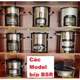 Bếp đun viên nén mùn cưa Model SSM Dùng cho hộ gia đình, hộ kinh doanh nhỏ, bếp pinic dã ngoại cắm trại 9